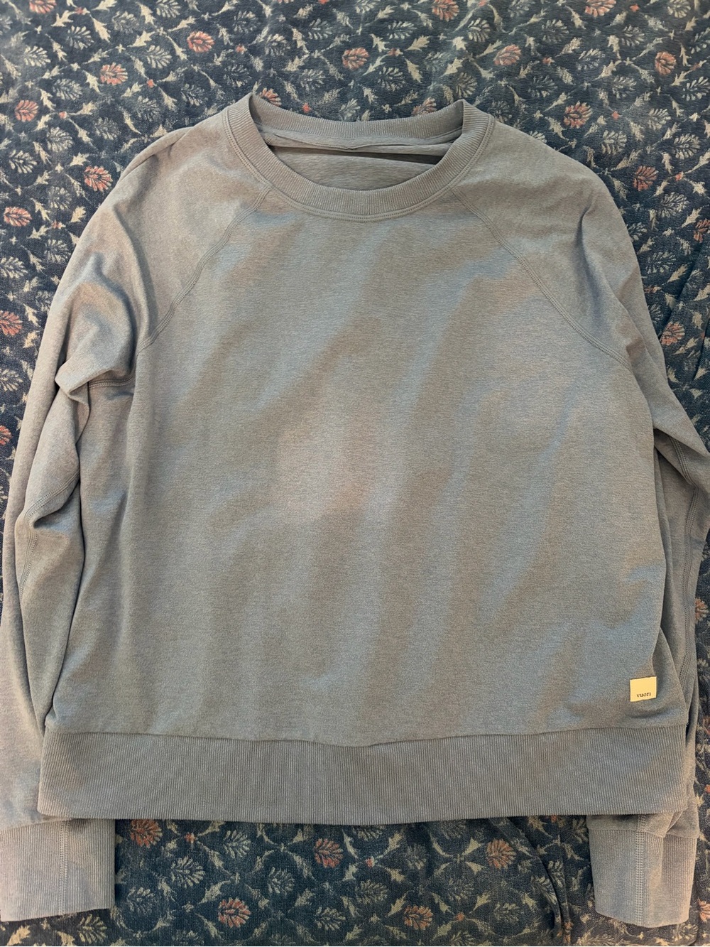 Vuori Modern Crew - Blue Gray